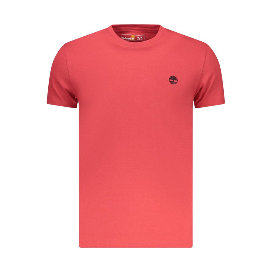 Timberland Rosso Baumwoll-T-Shirt für Herren