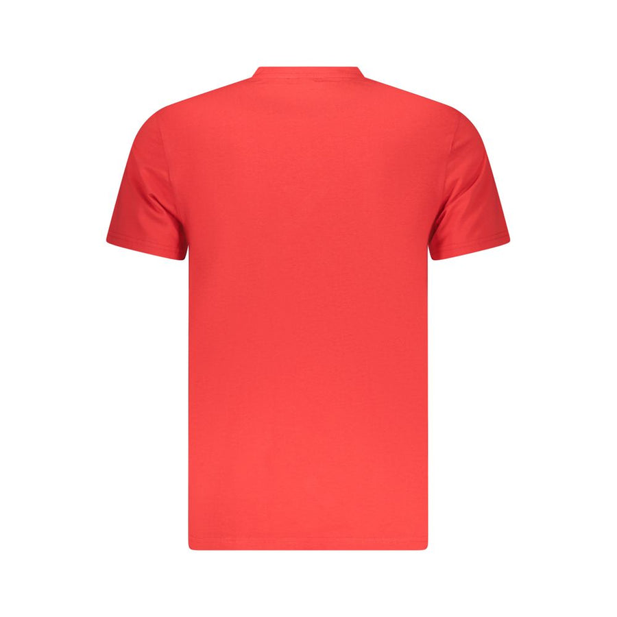 Iceberg Rosso Baumwoll-T-Shirt für Herren