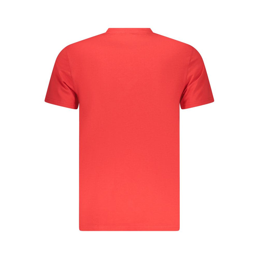 Iceberg Rosso Baumwoll-T-Shirt für Herren
