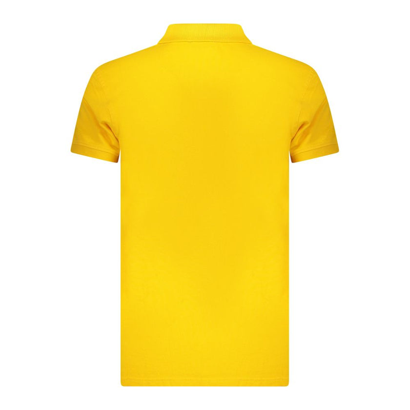 Iceberg Gelbes Baumwoll-Poloshirt für Herren