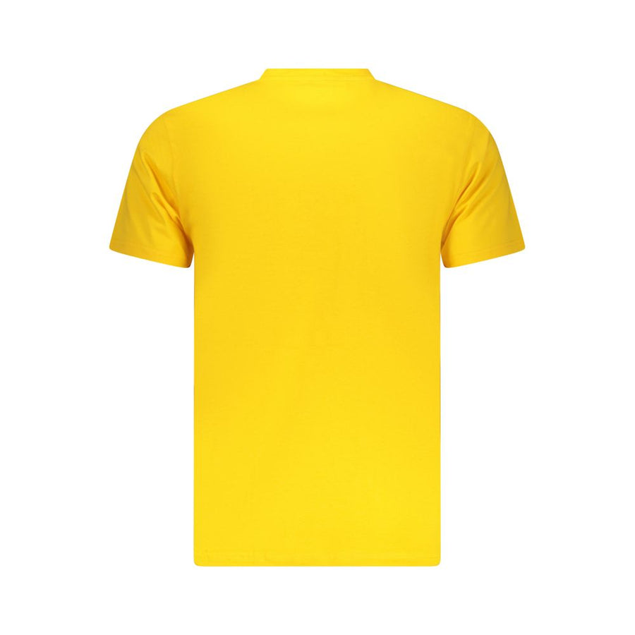 Iceberg Gelbes Baumwoll-T-Shirt