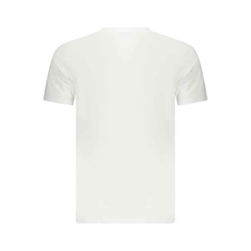 Iceberg Bianco Baumwoll-T-Shirt für Herren