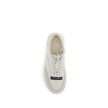 Dolce & Gabbana Weiße Sneaker aus Leinen, Low-Top