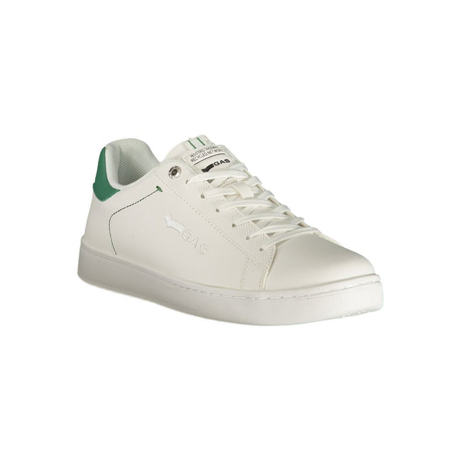 Gas Weißer Herren-Sneaker aus Polyurethan