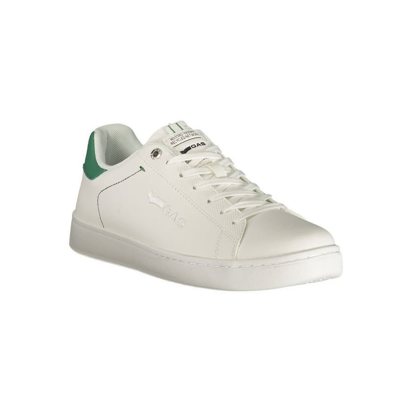 Gas Weißer Herren-Sneaker aus Polyurethan