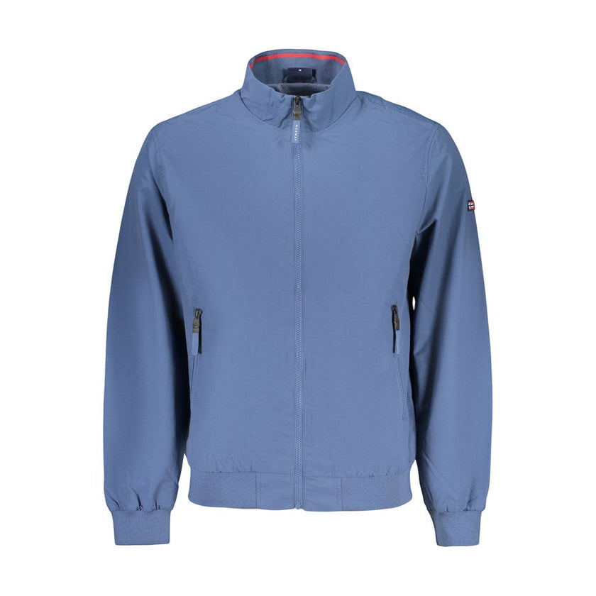 Norway 1963 Blaue Baumwoll-Shell-Jacke