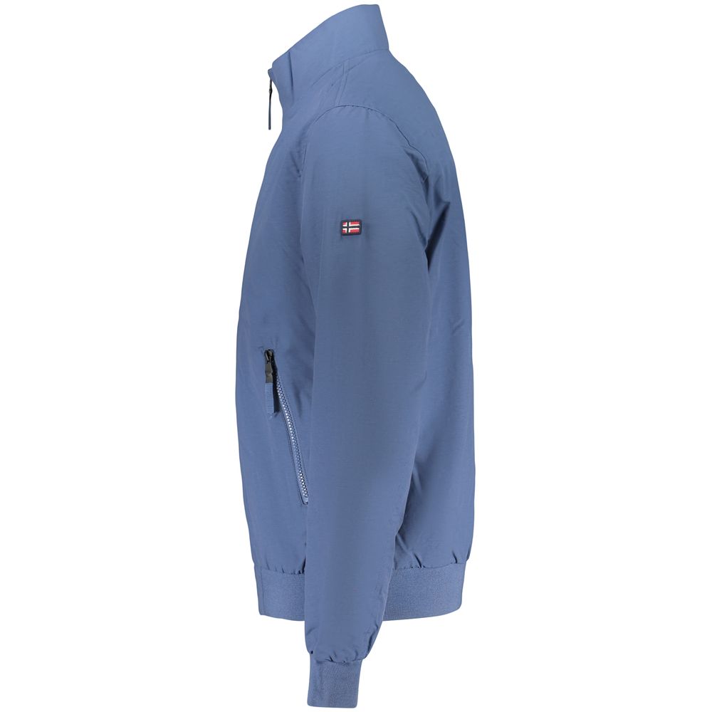 Norway 1963 Blaue Baumwoll-Shell-Jacke
