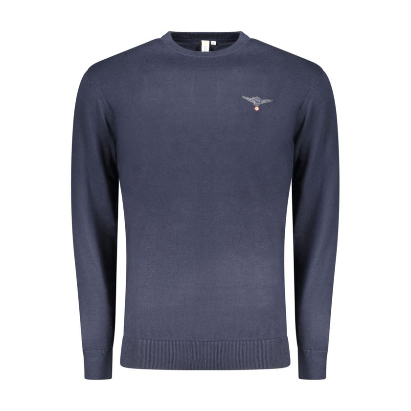 Accademia Militare Blauer Baumwoll-Sweatshirt