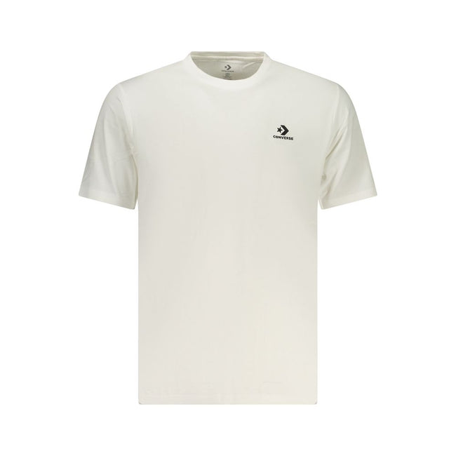 Converse Bianco Baumwoll-T-Shirt für Herren