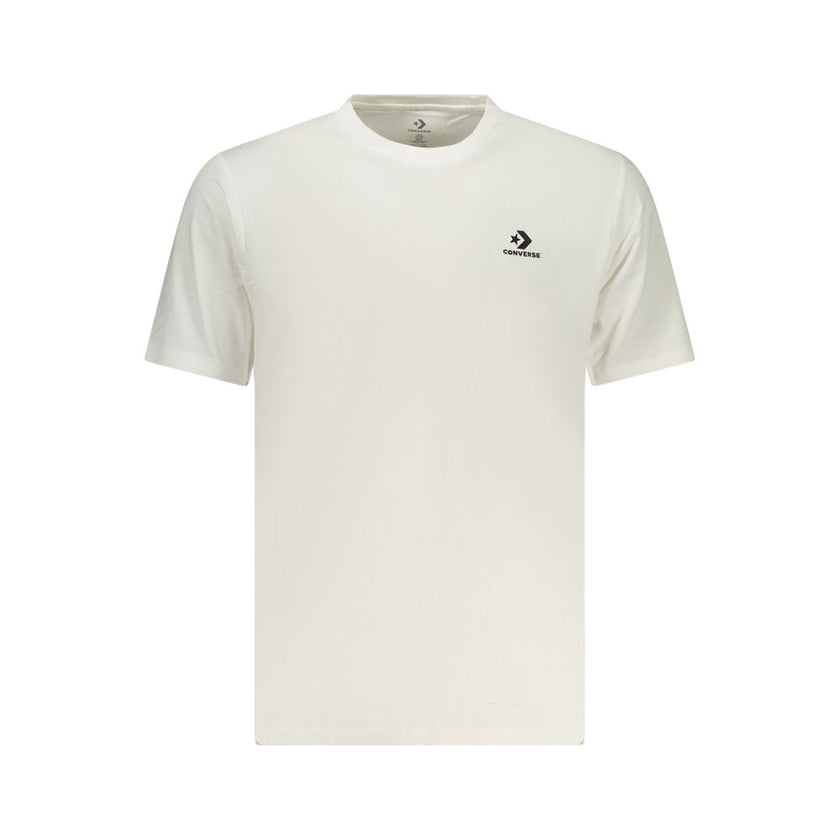 Converse Bianco Baumwoll-T-Shirt für Herren