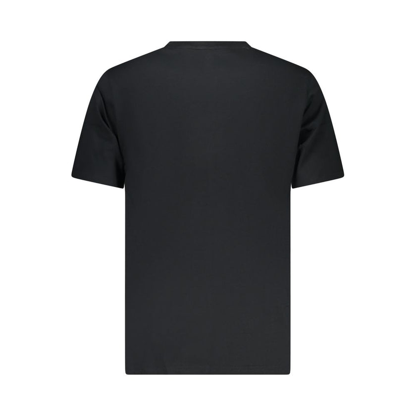 Converse Schwarzes Baumwoll-T-Shirt für Herren