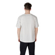 Calvin Klein Sport Graues Baumwoll-T-Shirt