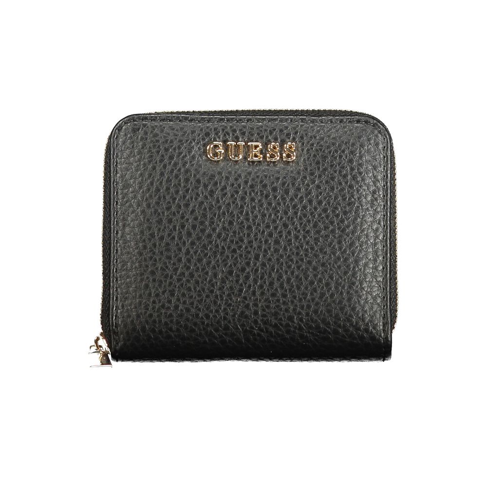 Guess Women's Black Polyurethane Wallet
