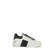 Philipp Plein Weiße Low-Top-Sneaker aus Kalbsleder Bos Taurus