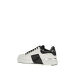 Philipp Plein Weiße Low-Top-Sneaker aus Kalbsleder Bos Taurus