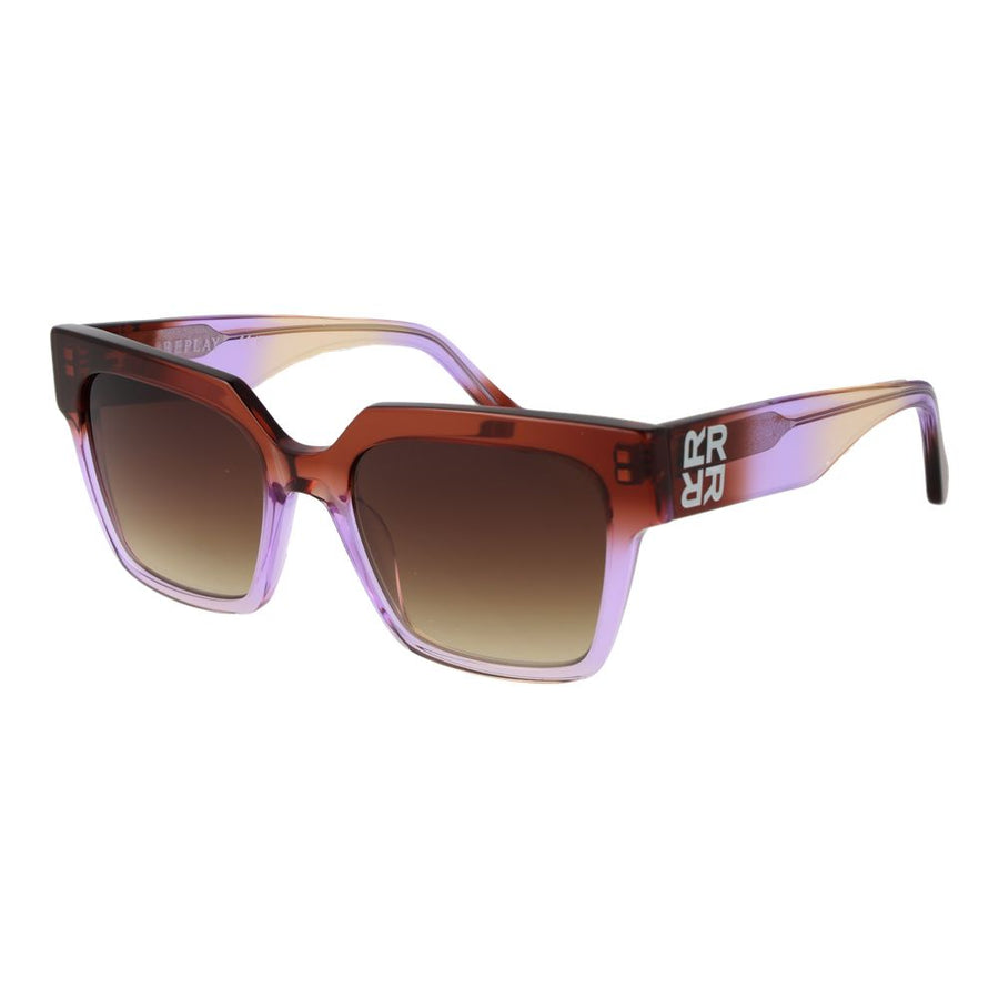 Replay violet sunglasses made of plastic