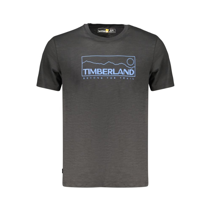Timberland Schwarzes Baumwoll-T-Shirt für Herren