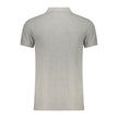 Ellesse Grigio Baumwoll-Herrenpoloshirt