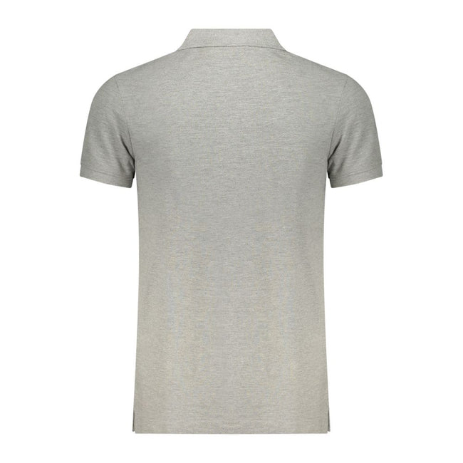 Ellesse Grigio Baumwoll-Herrenpoloshirt