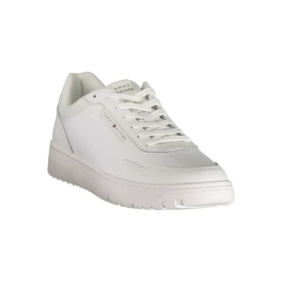 Tommy Hilfiger Men's White Polyurethane Sneaker