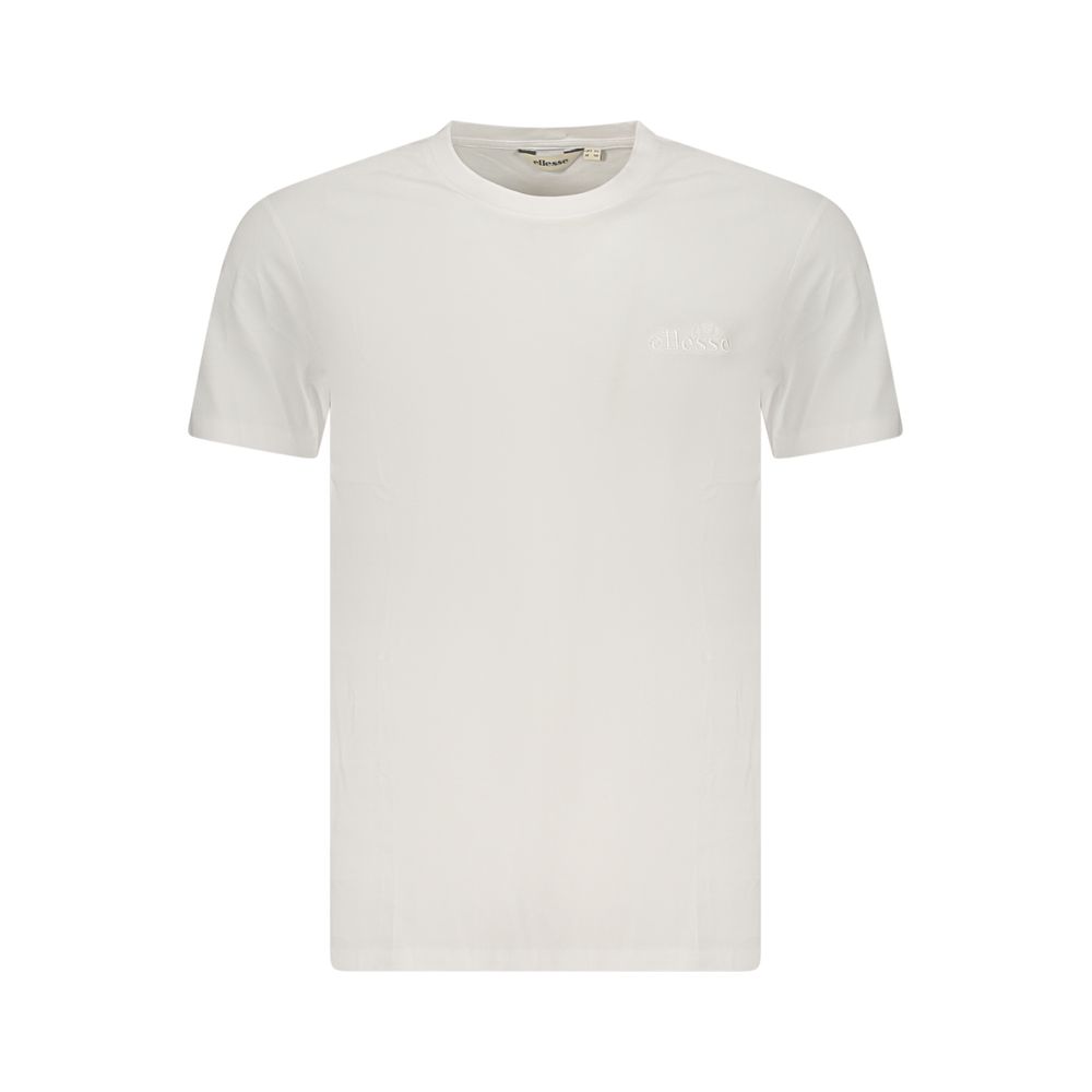Ellesse Bianco Baumwoll-T-Shirt für Herren