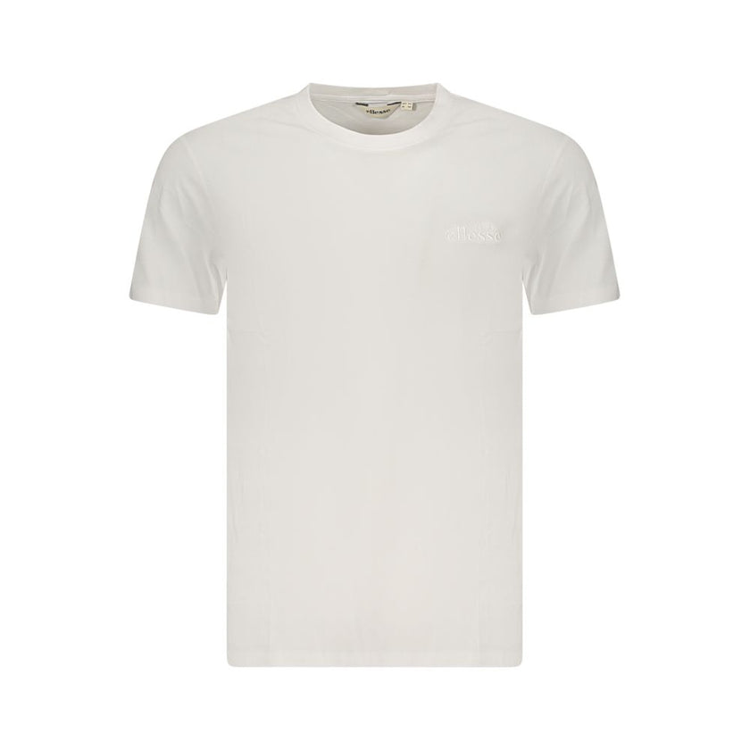 Ellesse Bianco Baumwoll-T-Shirt für Herren