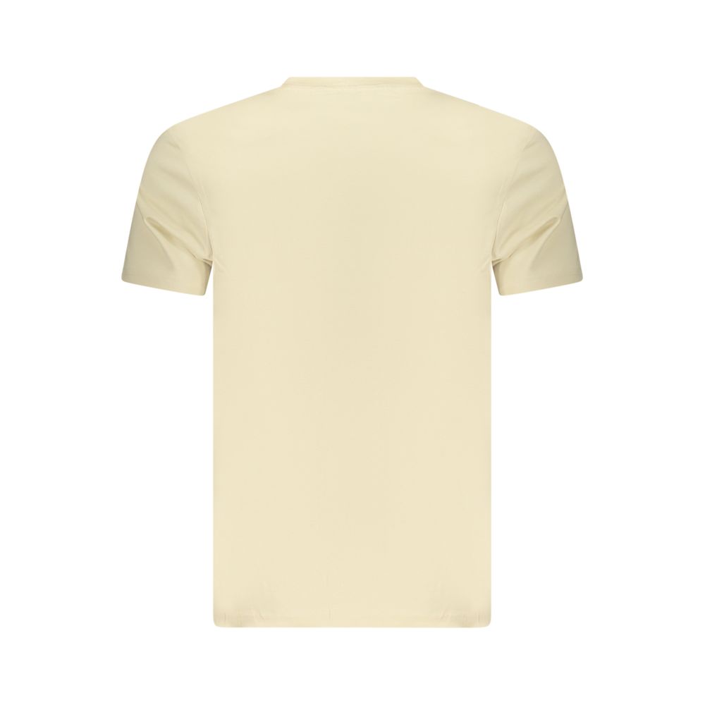 Ellesse Men's Beige Cotton T-Shirt