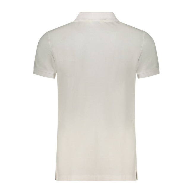 Ellesse Bianco Baumwoll-Herrenpoloshirt