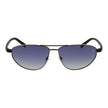 Timberland Sonnenbrille aus silbernem Metall