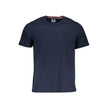 Gianmarco Venturi Blu Baumwoll-T-Shirt für Herren