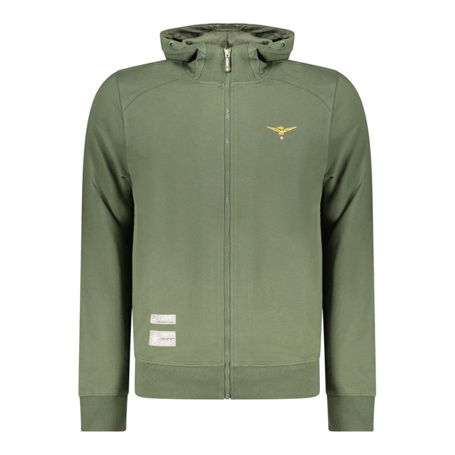 Accademia Militare Blauer Baumwoll-Kapuzenpullover für Herren