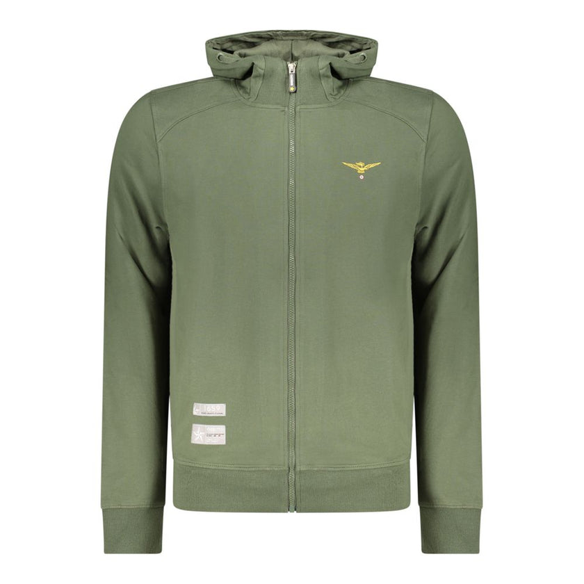 Accademia Militare Blauer Baumwoll-Kapuzenpullover für Herren