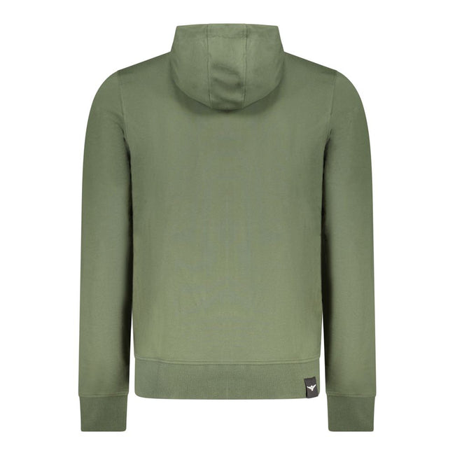 Accademia Militare Blauer Baumwoll-Kapuzenpullover für Herren
