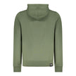 Accademia Militare Verde Baumwoll-Kapuzenpullover für Herren