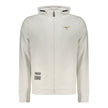 Accademia Militare Weißer Herren-Kapuzenpullover aus Baumwolle