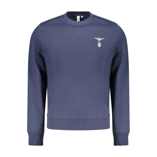 Accademia Militare Blaues Baumwoll-Sweatshirt für Herren