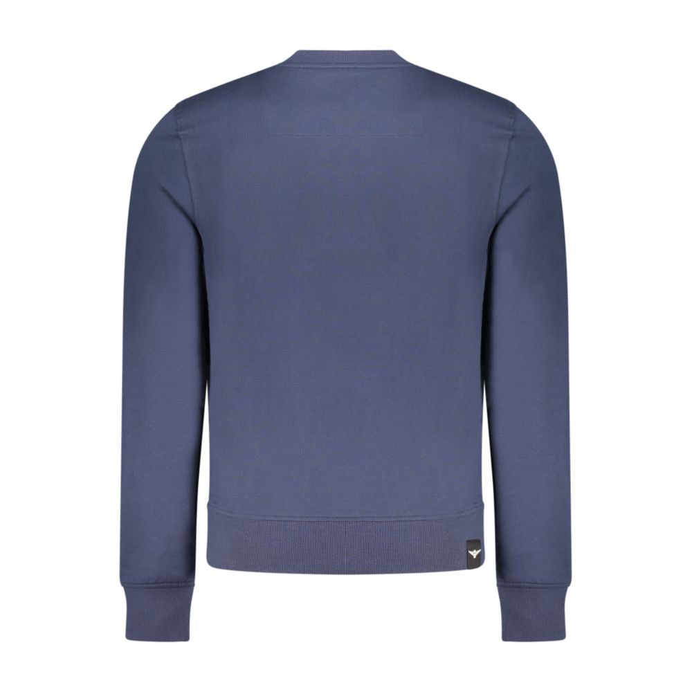 Accademia Militare Blaues Baumwoll-Sweatshirt für Herren