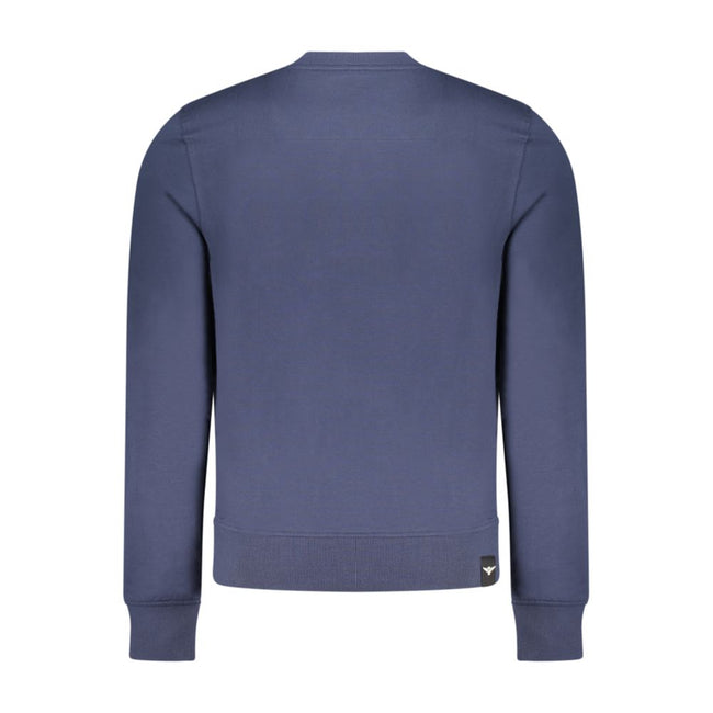 Accademia Militare Blaues Baumwoll-Sweatshirt für Herren