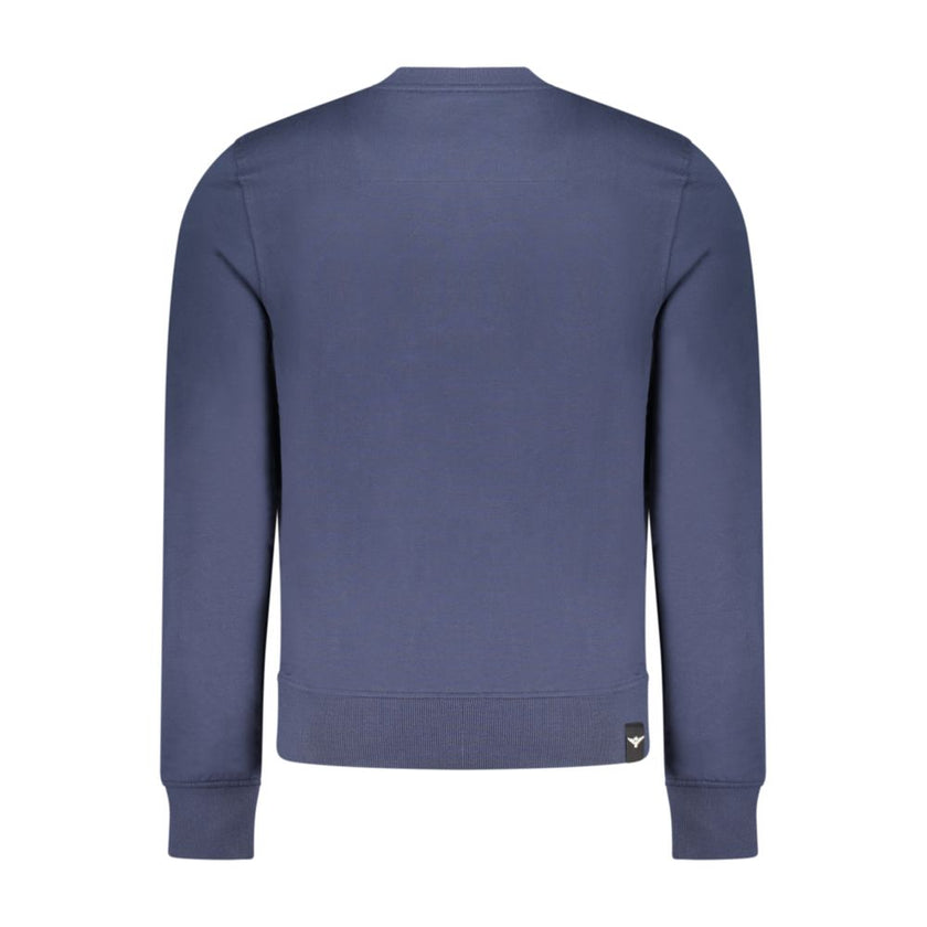 Accademia Militare Blaues Baumwoll-Sweatshirt für Herren
