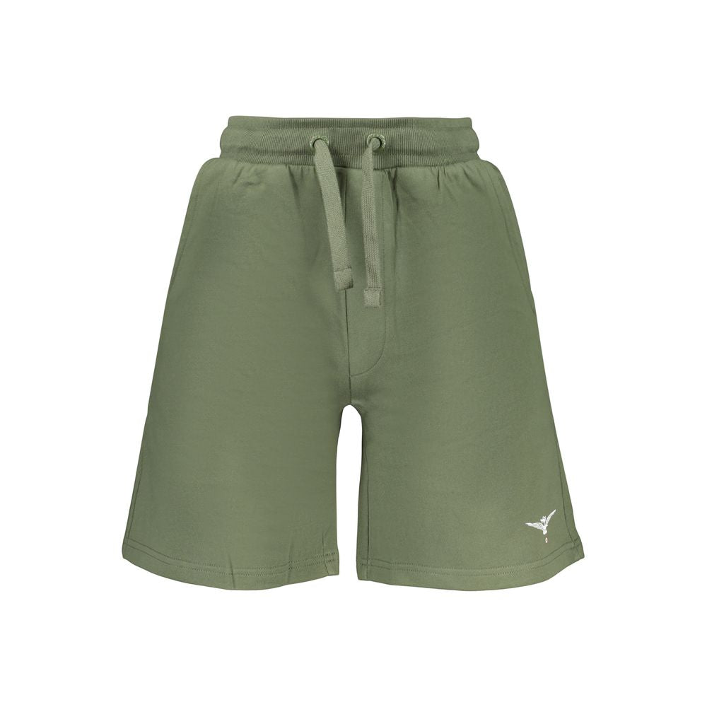 Accademia Militare Herren-Shorts aus Baumwolle in Verde