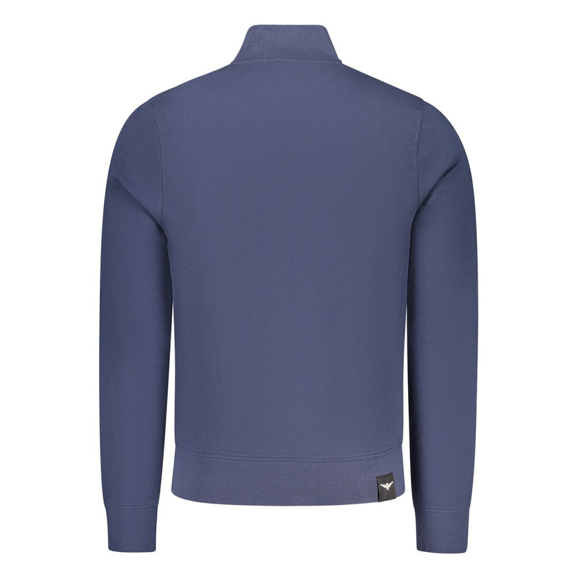 Accademia Militare Blaues Baumwoll-Sweatshirt für Herren