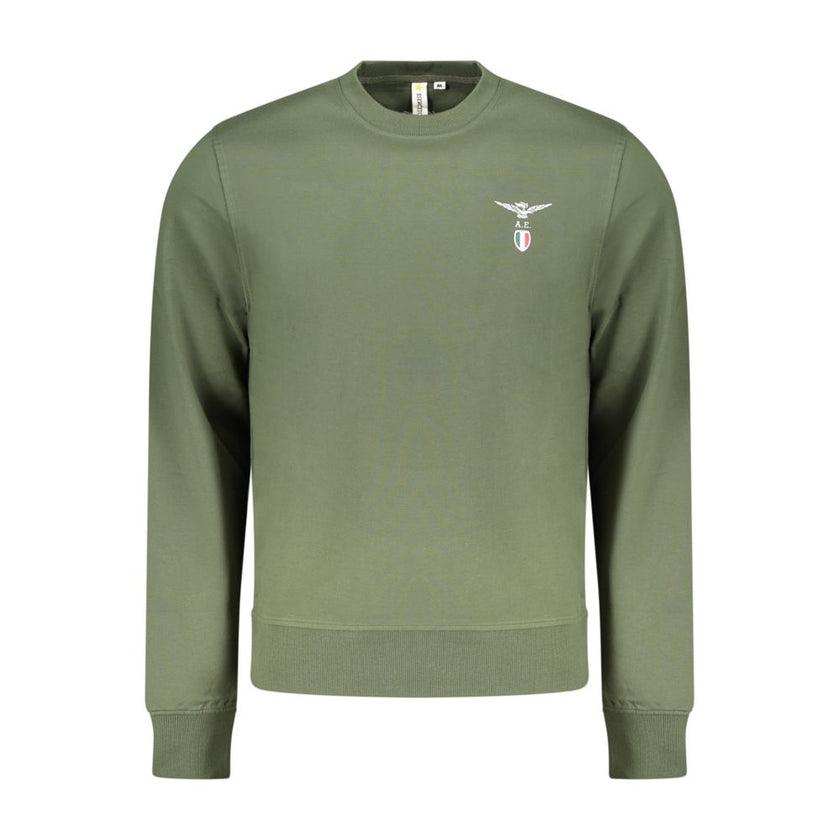 Accademia Militare Schwarzer Baumwoll-Sweatshirt