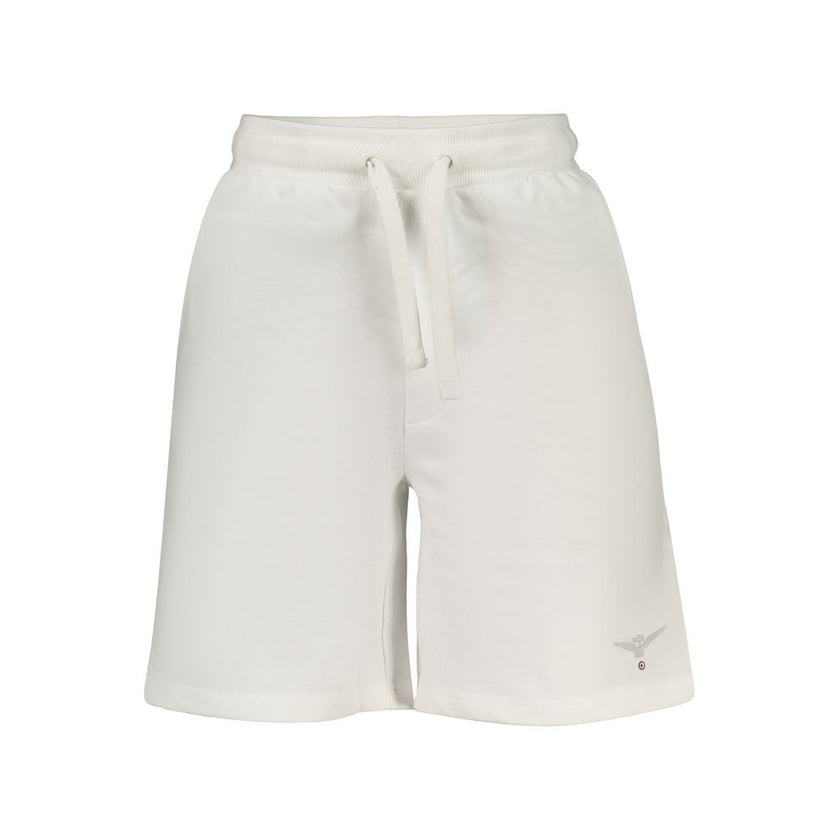 Accademia Militare Weiße Herren-Sweatpants aus Baumwolle