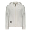 Accademia Militare Bianco Baumwoll-Kapuzenpullover für Herren
