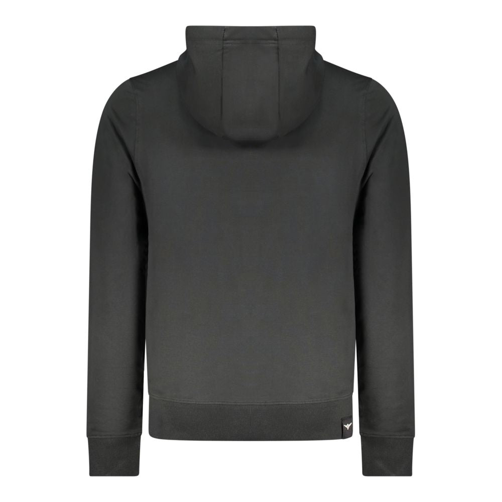 Accademia Militare Blauer Baumwoll-Kapuzenpullover für Herren