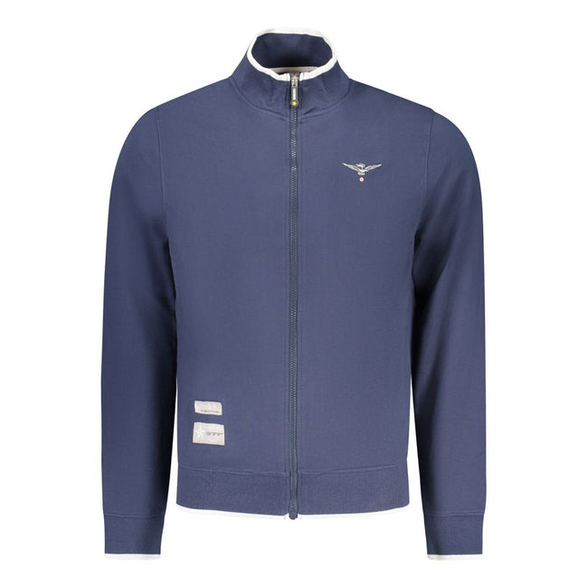 Accademia Militare Blauer Baumwoll-Sweatshirt für Herren
