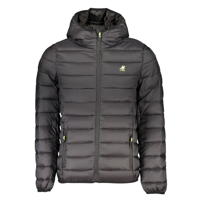U.S. Grand Polo Schwarze Herrenjacke aus Polyester