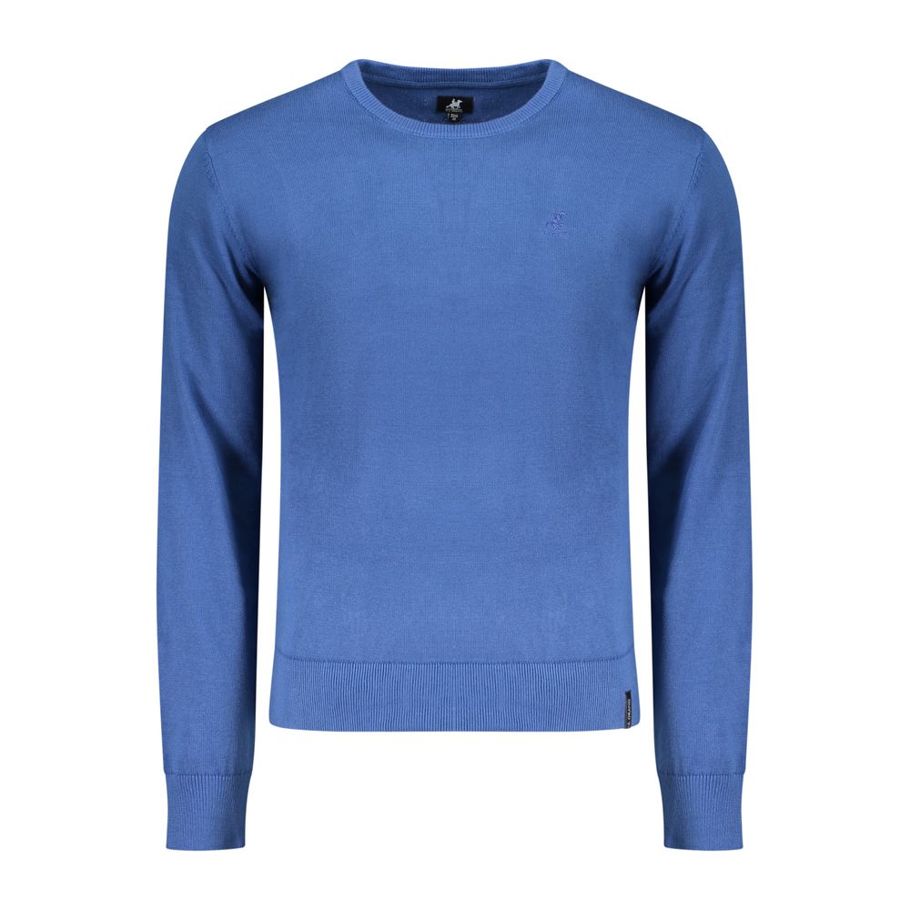 U.S. Grand Polo Blauer Baumwollpullover für Herren
