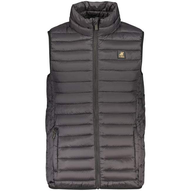 U.S. Grand Polo Nero Poliestere Herren Weste