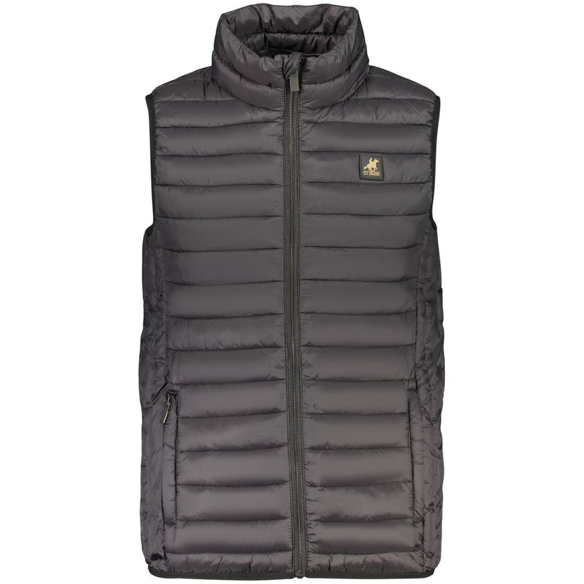 U.S. Grand Polo Nero Poliestere Herren Weste